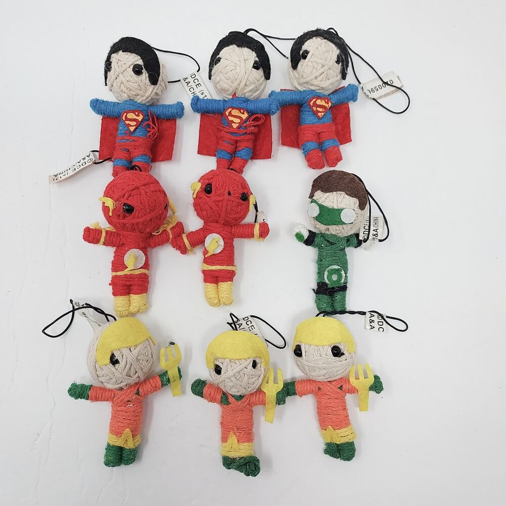 Voodoo String Dolls 9 Piece Bundle